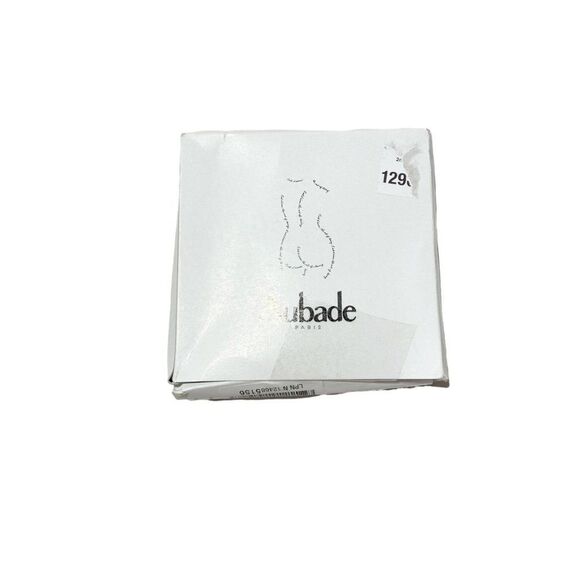 AUBADE Paris FLEUR DE TATTOO Half-cup Black Encre Noire - Picture 6 of 9